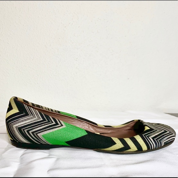 MISSONI silk flats 38 - Picture 1 of 5